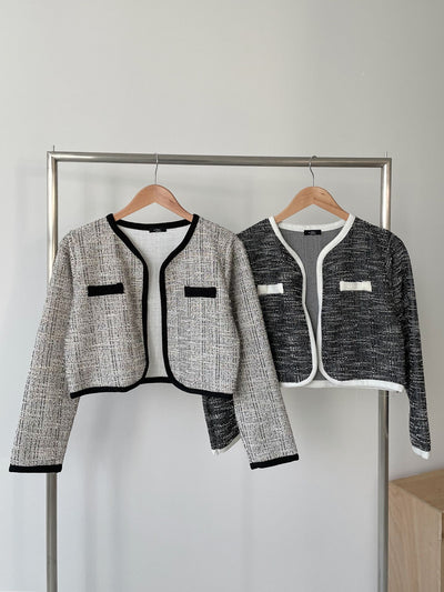 STRUCTURE CROPPED JACKET